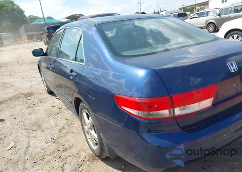 2003 Honda Accord 2.4 Ex из США, поврежденный, VIN JHMCM56683C035851